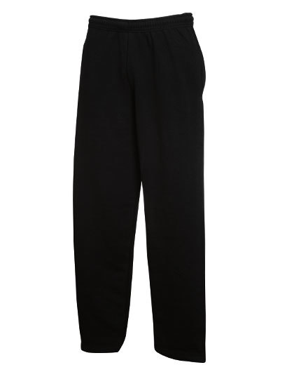 Classic Open Hem Jog Pants - Cotton